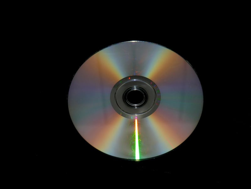 CD Mosaic Mirror