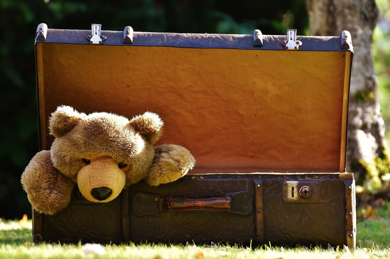 Suitcase Vanity